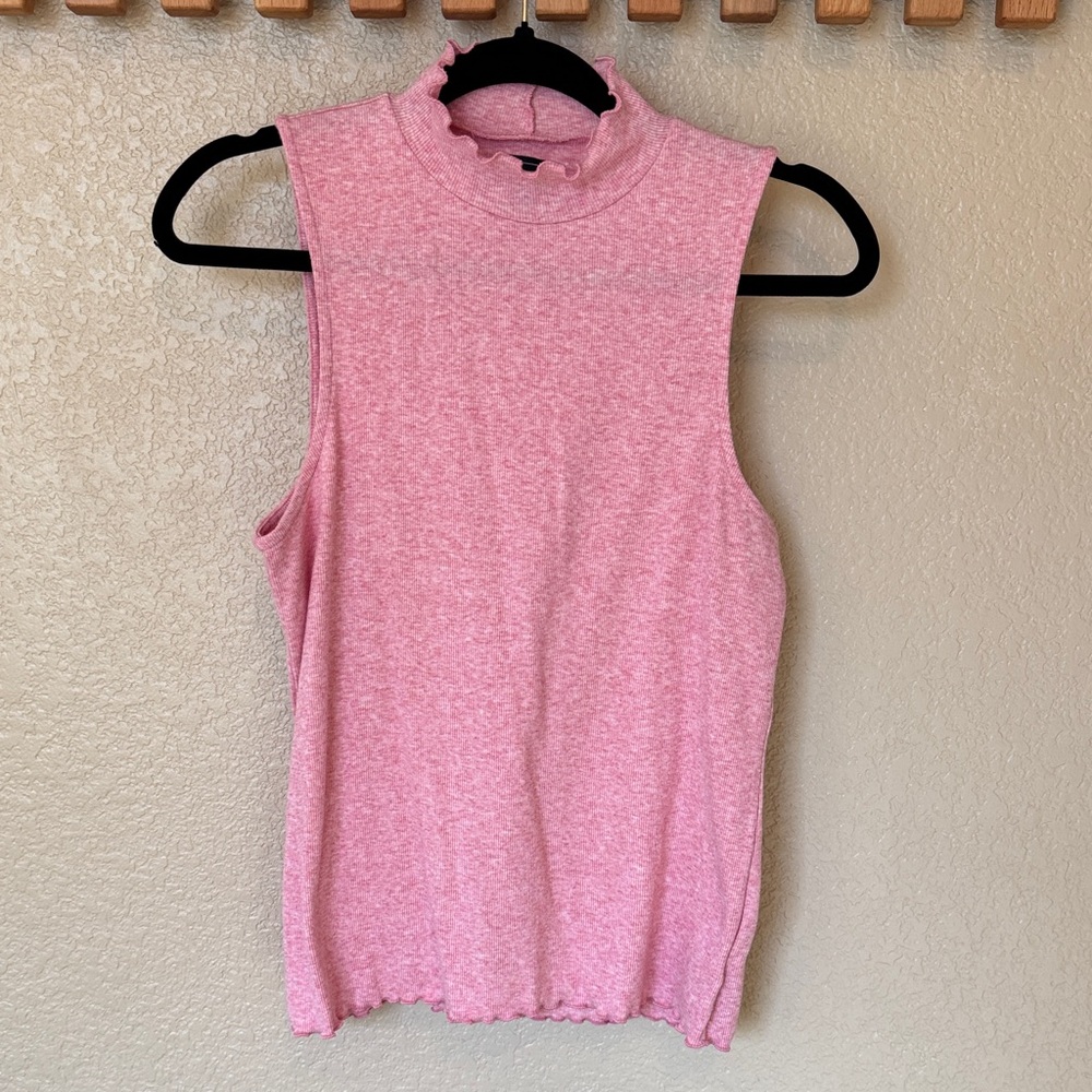 GAP Light Pink Sleeveless Tank Top